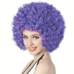 Kinky Curly Afro Wig for Party Cosplay Halloween Christmas