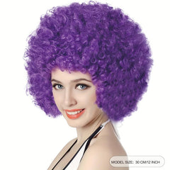 Kinky Curly Afro Wig for Party Cosplay Halloween Christmas