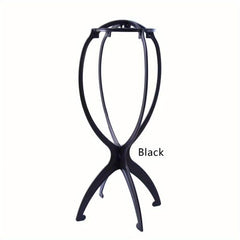 Adjustable Portable Wig Hat Stand Holder Durable Multifunctional Plastic Folding