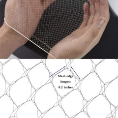 Hair Net 100 Pcs Smilco 20 Inches Elastic Mesh Brown Golden