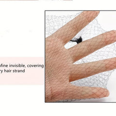20pcs Hair Net Elastic Invisible Net for Food Service Ballet Buns Wigs