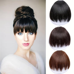 Synthetic Clip In Hair Extensions Natural Looking For Daily Use
