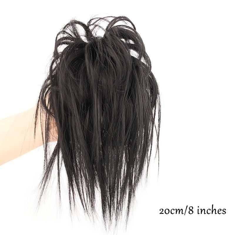 Claw Ponytail Messy Layered Ponytail Extensions Synthetic Clip In Hair