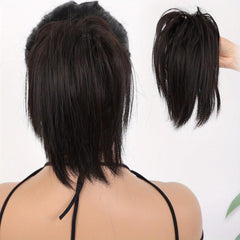 Claw Ponytail Messy Layered Ponytail Extensions Synthetic Clip In Hair