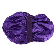 Silk Satin Bonnet Long Hair Double Layer