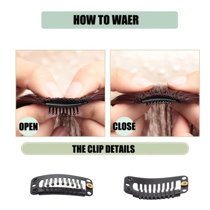 3D Clip In Bangs Extension - Instantly Transform Your Look