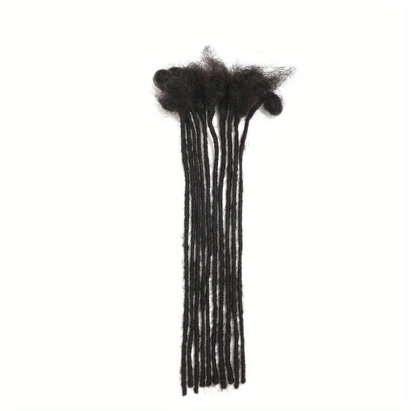 30 Strands Locs Extensions Human Hair Dreadlock Extensions Natural Soft Locs