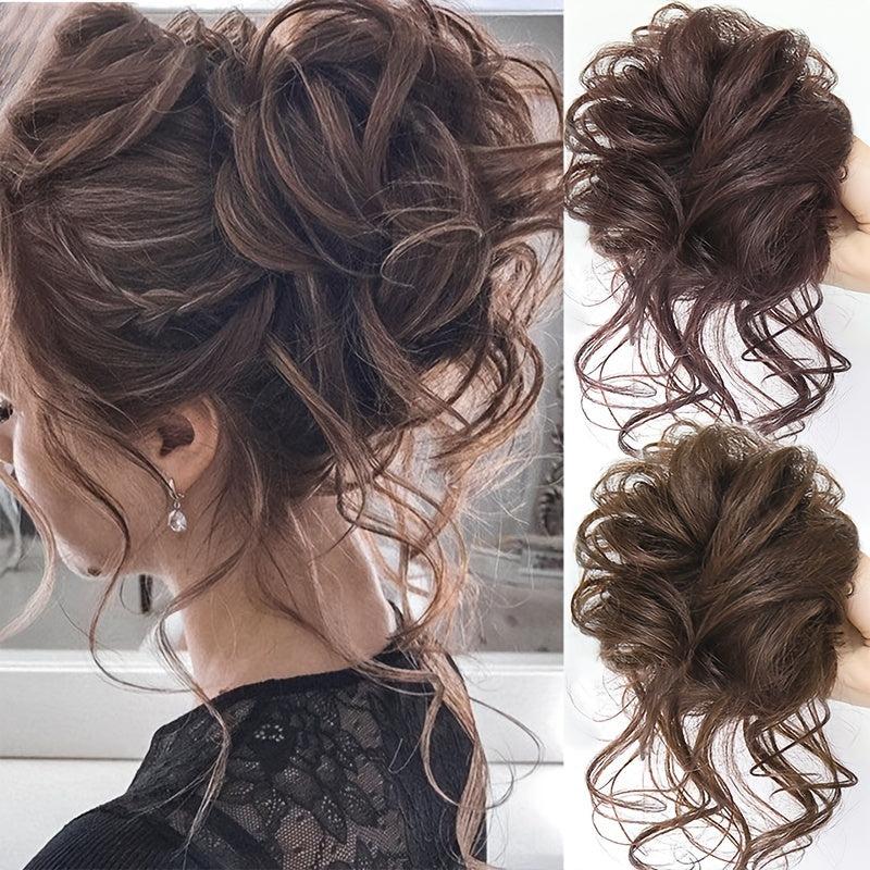 Messy Curly Hair Band Elastic Scrunchy for Women