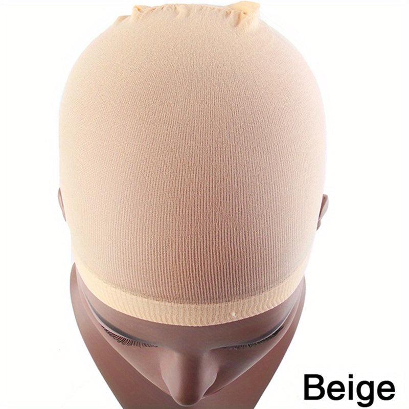 Brown Wig Cap Mesh Elastic Lining 2pcs