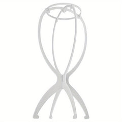 Solid Wigs Display Stand Portable Folding Hat Hairpiece Holder