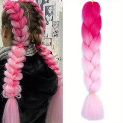 Purple Ombre Braiding Hair Extensions for Unique Hairstyles