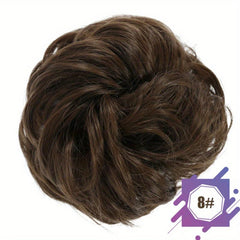 Synthetic Wavy Curly Chignon Ponytail Hair Extensions