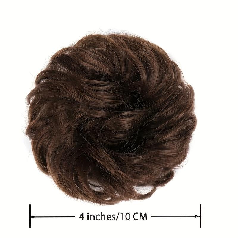 Synthetic Wavy Curly Chignon Ponytail Hair Extensions