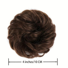 Synthetic Wavy Curly Chignon Ponytail Hair Extensions