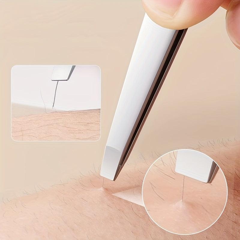 4Pcs Professional Tweezers Set Stainless Steel Tweezers For Shaping Eyebrows
