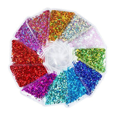 Y2K Star Nail Sequins Holographic Glitter Flakes Nail Art Accessories