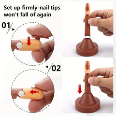 Acrylic Nail Practice Fingers Set
