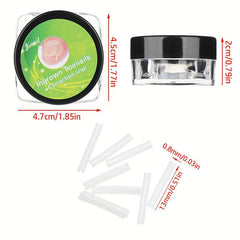 20 Pcs Ingrown Toenail Corrector Strips Foot Corrector Brace Nail Art Sets