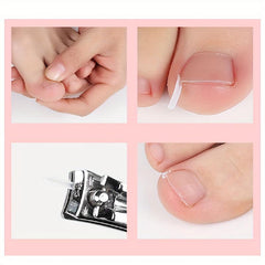 20 Pcs Ingrown Toenail Corrector Strips Foot Corrector Brace Nail Art Sets