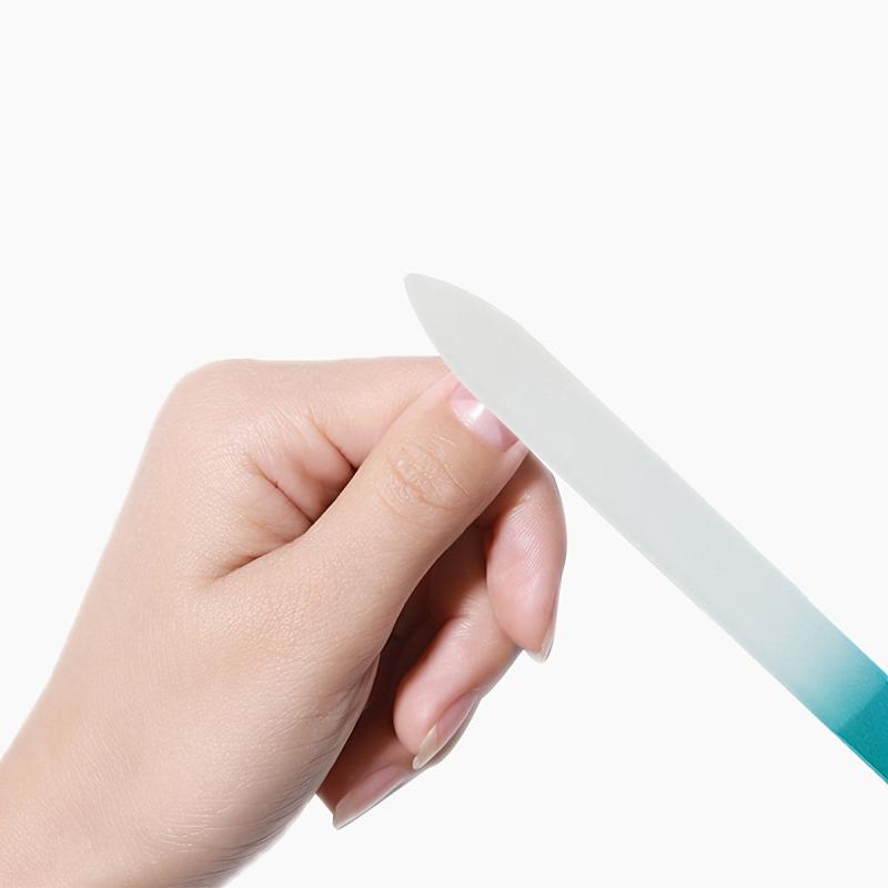 Ombre Glass Nail File Manicure Tool