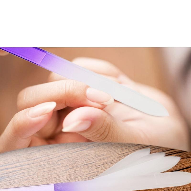 Ombre Glass Nail File Manicure Tool