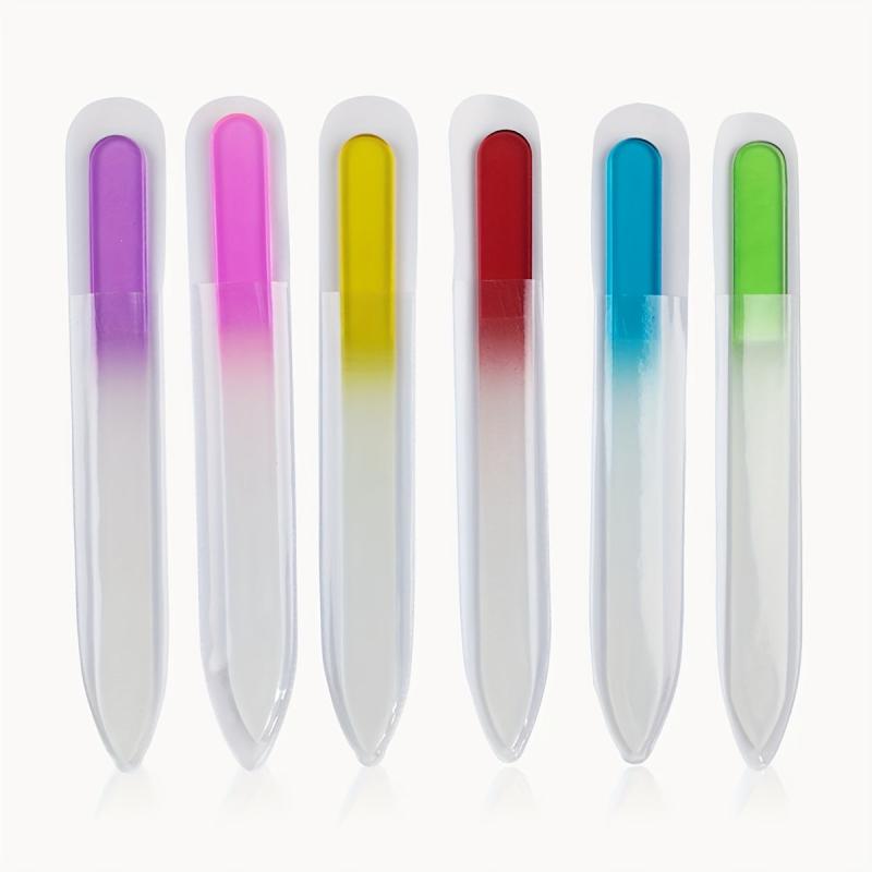 Ombre Glass Nail File Manicure Tool