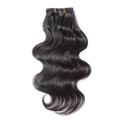 8pcs Body Wave Clip In Hair Extensions 100% Human Hair Double Strong Weft