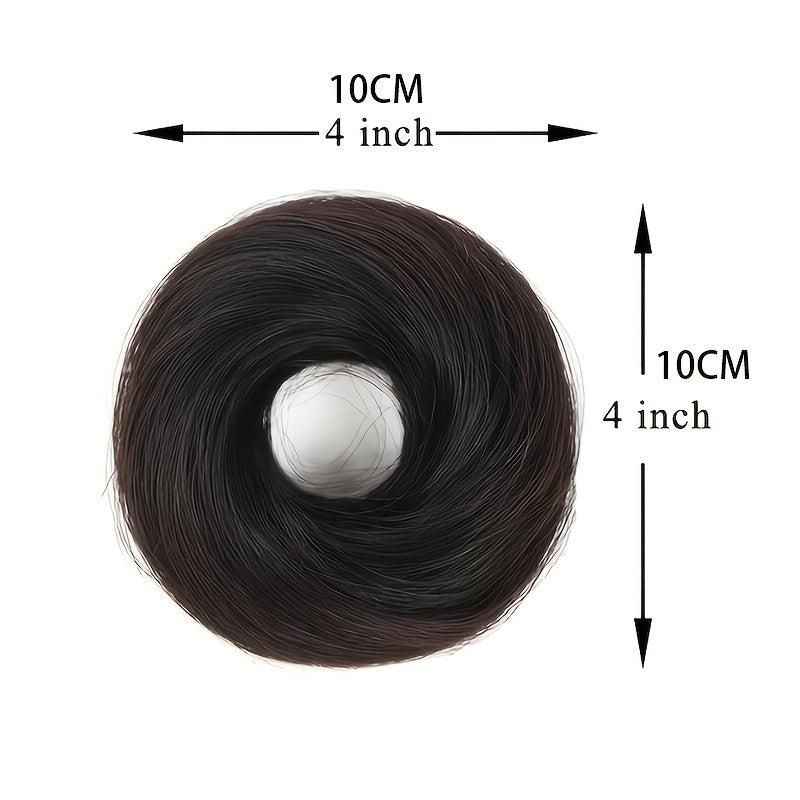 Stylish Synthetic Hairpiece for Ponytails and Scrunchies
