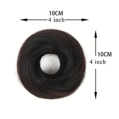 Stylish Synthetic Hairpiece for Ponytails and Scrunchies