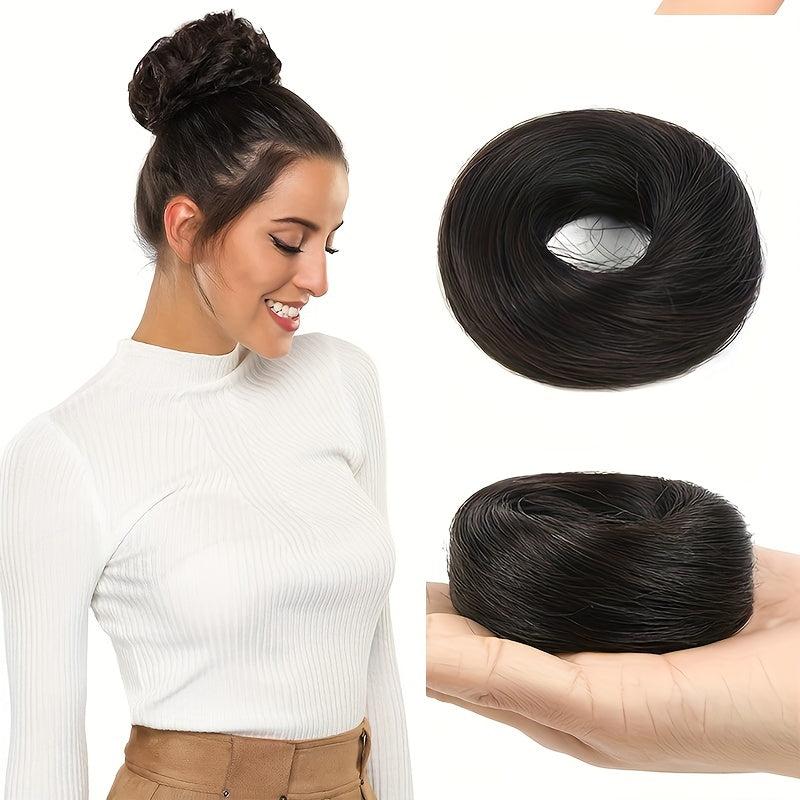 Stylish Synthetic Hairpiece for Ponytails and Scrunchies