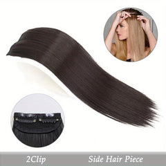Long Straight Synthetic Clip In Hair Extensions for Daily Use
