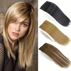 Long Straight Synthetic Clip In Hair Extensions for Daily Use