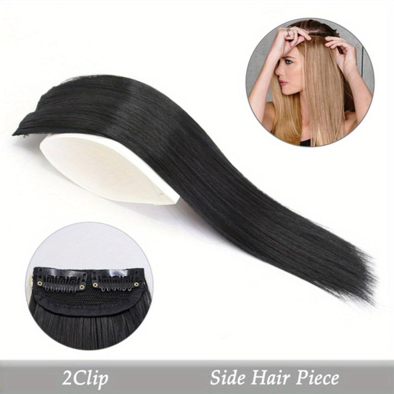 Long Straight Synthetic Clip In Hair Extensions for Daily Use