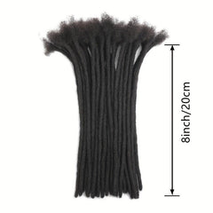 Loc Extensions Human Hair For Men Women 10 Strands 0 Width 100 Full Permanent