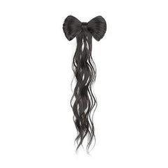 Bowknot Hair Bun Claw Hair Bun Synthetic Clip In Hair Extensions