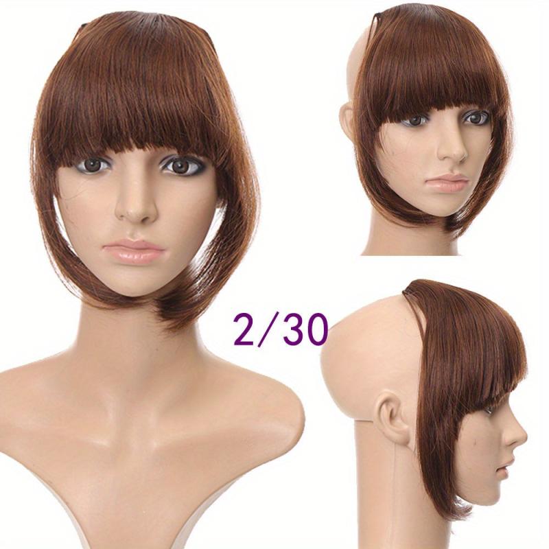 Long Hair Bangs & Sideburns Clip In Extensions