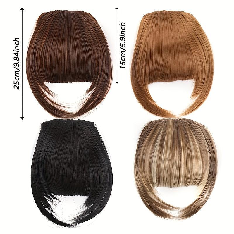 Long Hair Bangs & Sideburns Clip In Extensions