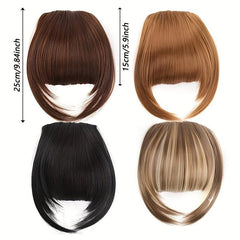 Long Hair Bangs & Sideburns Clip In Extensions