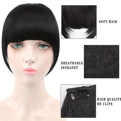 Long Hair Bangs & Sideburns Clip In Extensions