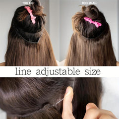55 88 Cm Natural Wavy Curly Hair Extensions with Invisible Wire False Hairpiece