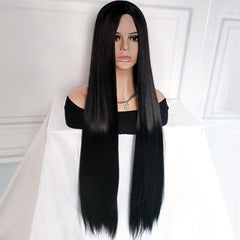 Extra Long Straight Cosplay Wig Natural Synthetic