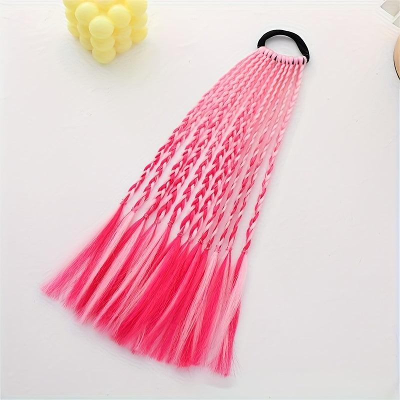 Braids Ponytail Elastic Hair Rope Girl's Braids Fried Dough Twists