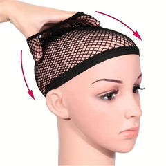 Breathable Elastic Wig Cap Invisible Hair Net for Comfortable Wig Wear