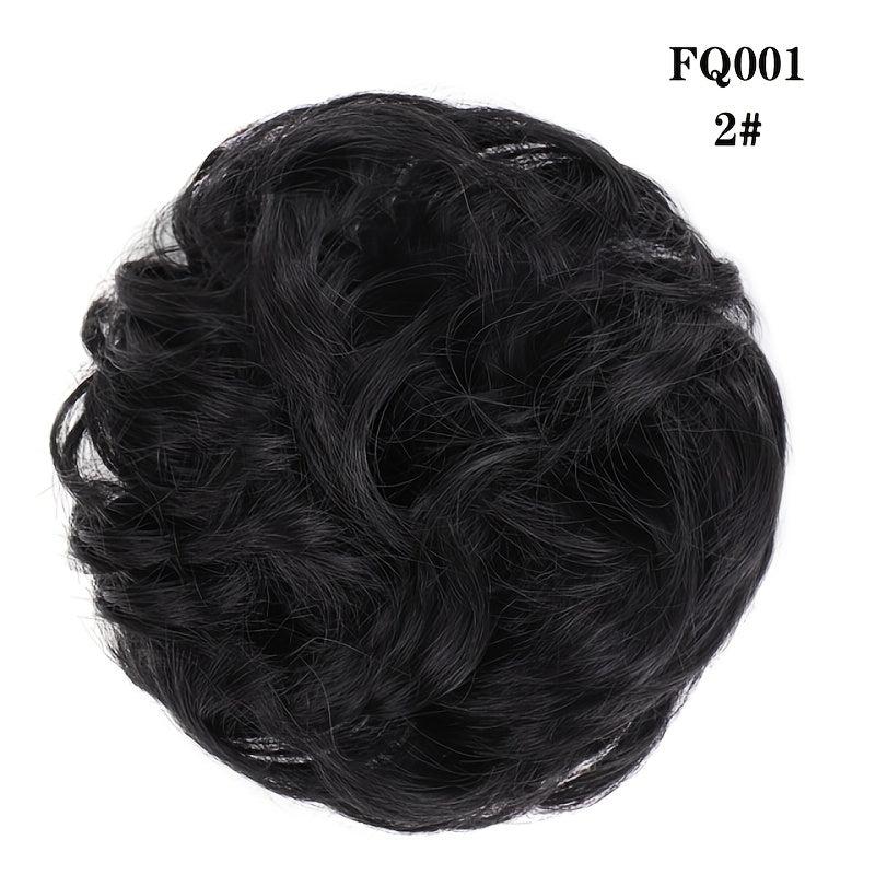 Short Curly Wave Synthetic Hair Buns for Women