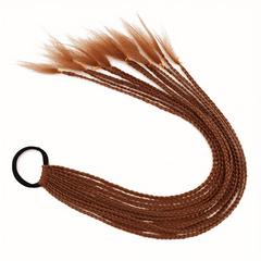 60 96 Cm Colored Gradient Braids Ponytail Hair Extension
