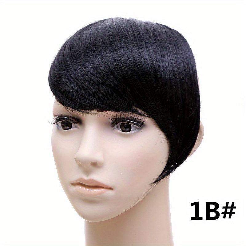 Synthetic Side Hair Bangs Clip-In One Piece for Women