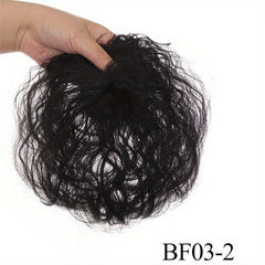 Fluffy Wavy Curly Hair Topper Synthetic Fiber Hair Piece for Volume