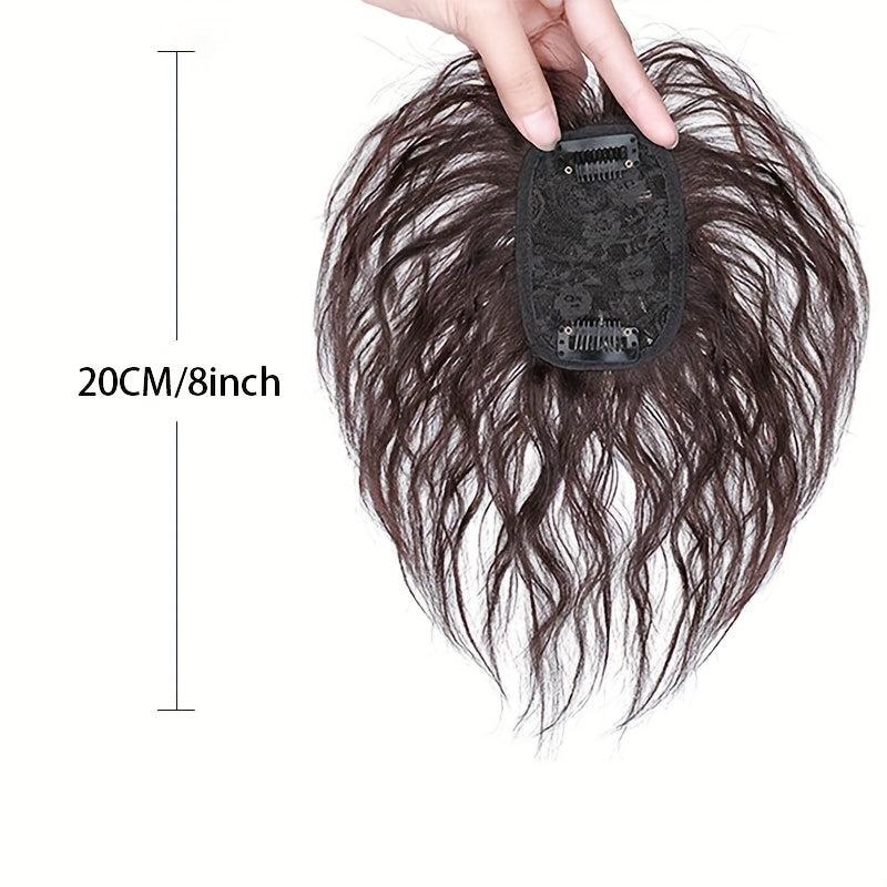 Fluffy Wavy Curly Hair Topper Synthetic Fiber Hair Piece for Volume