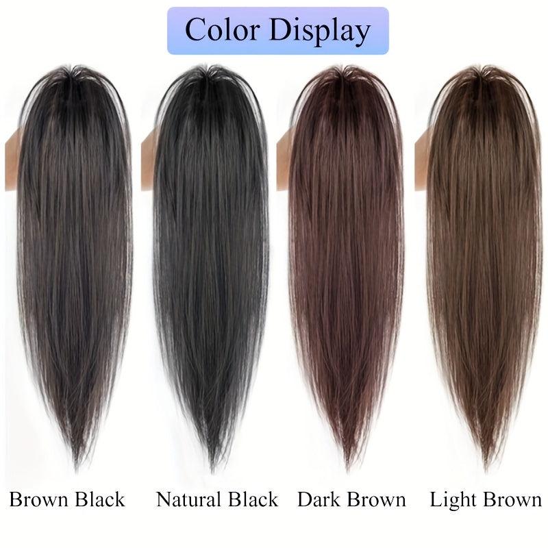 Synthetic Straight Ponytail Hairpiece Claw Ponytail Extension Brow