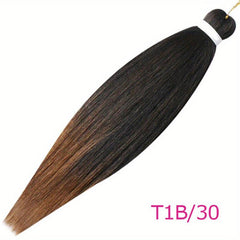 Long Braiding Hair Extensions Pre Stretched Synthetic Hair